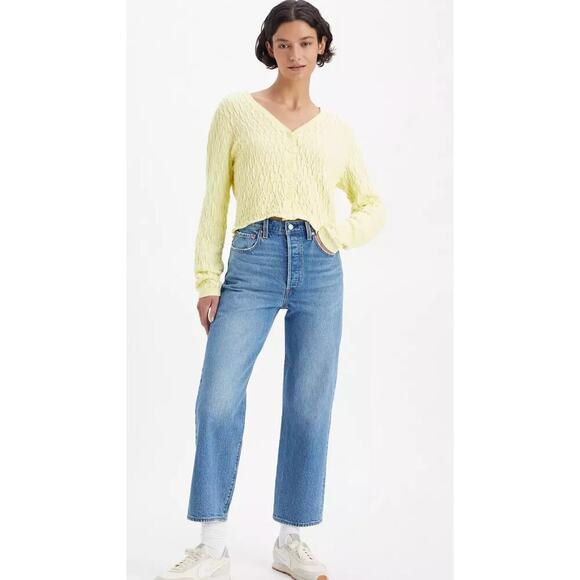 Levi's Ribcage Straight Ankle Womens Jeans - Picture 1 of 6